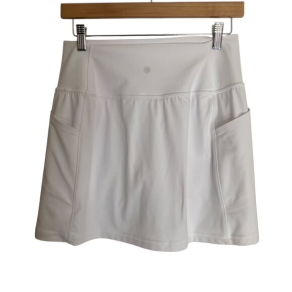 Athleta Salutation Stash Skort in White Medium - Picture 3 of 5